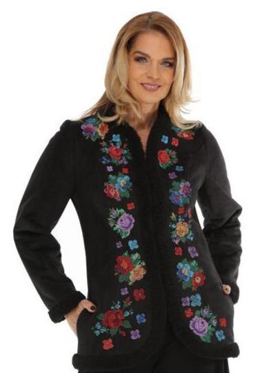 Jacheta blanita ecologica  Liza Panait Liza Panait Online Boutique